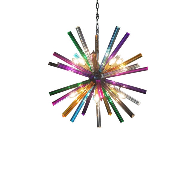 Contemporary Italian Glass Sputnik Light from Justfurnituress SRL For Sale - Image 3 of 13