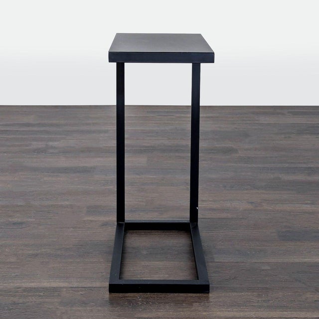 Crate & Barrel Crate & Barrel Metal Cac Avenue C Table For Sale - Image 4 of 7