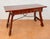 Baroque Spanish Baroque Style Carved Wooden Console Table with Wrought Iron Stretcher, 1930 For Sale - Image 3 of 10