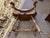 Brown 20th Century Reproduction of Antique Windsor Low Back Arm Chair For Sale - Image 8 of 10