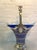 19th Century 19thC European Silver Plate Glass Flower Basket For Sale - Image 5 of 18