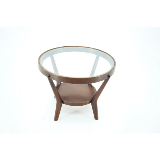 Coffee Table by Karel Koželka & Antonín Kropáček, Czechoslovakia, 1960s For Sale - Image 4 of 8