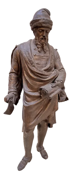 Bronze Renaissance Scholar, 20th Century