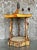 Vintage Coastal Rattan Pagoda Pedestal For Sale - Image 9 of 11