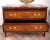 Antique Louis XVI Neapolitan Chest of Drawers in Exotic Woods with Marble Top For Sale - Image 4 of 5