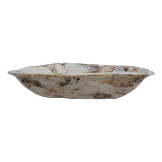 Jasper Bowl by Xyleia Petrified Wood For Sale