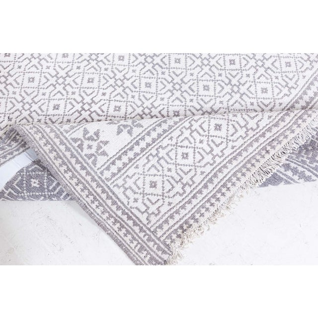 Textile Doris Leslie Blau Cotton Agra Runner (Size Adjusted) For Sale - Image 7 of 8