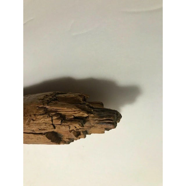 Vintage Hand Carved Wooden Wall Art by American Woodwork Artist Bodie Hamlin For Sale - Image 4 of 9