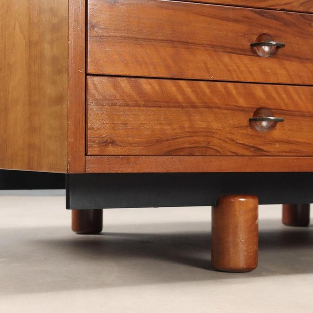 Vintage Cabinet 804 by G. Frattini for Bernini, Italy, 1960s For Sale - Image 9 of 12