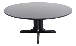 Mid-Century Modern Black Dining Table, Germany, 1970s