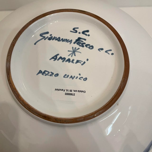 Vintage Antonio Franchini Italian Ceramic Bowl For Sale In Cleveland - Image 6 of 8