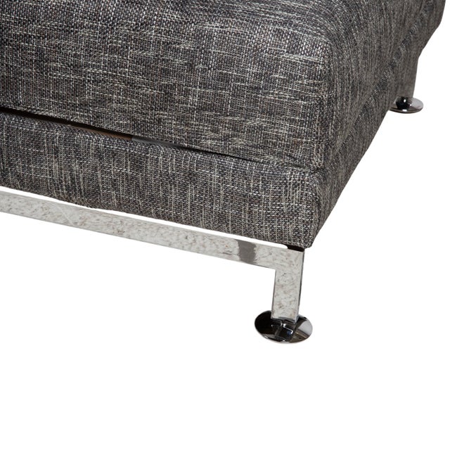 Moule Fabric Corner Sofa in Grey with Manual Function and Left Chaise Lounge from Brühl For Sale - Image 11 of 18