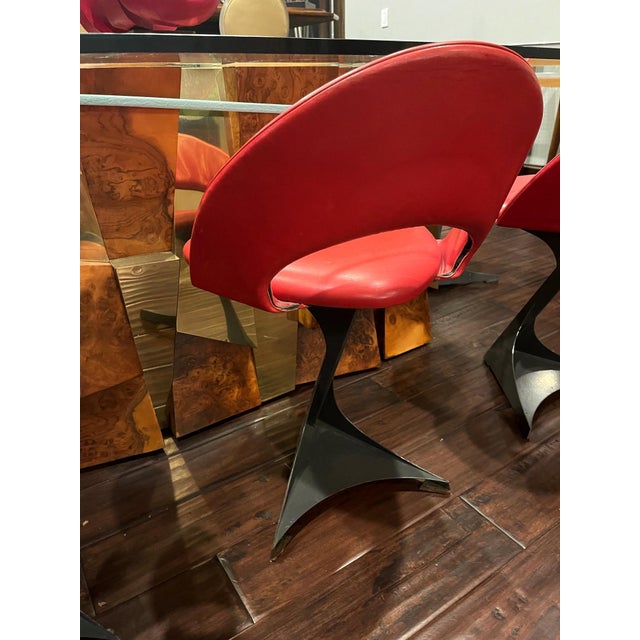 Set of Eight Sculptural Chairs by Santiago Calatrava for De Sede For Sale - Image 9 of 11