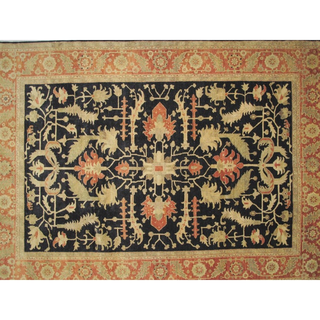 Boho Chic Bakhshaish Carpet -- 9'3" x 12'3" For Sale - Image 3 of 6
