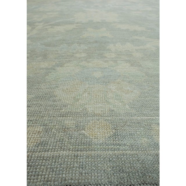Textile Turkish Oushak Rug 9'10" x 13'11" #18671 For Sale - Image 7 of 8