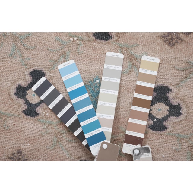 Beige 1960s Vintage Turkish Extra-Long Hallway Runner 1'10'' X 19'2'' For Sale - Image 8 of 10