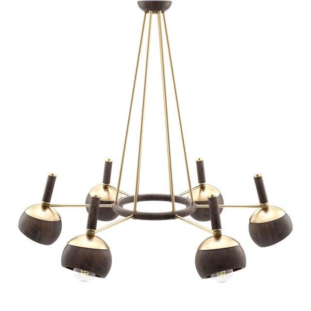 Essen Suspension Lamp by Wood Tailors Club For Sale