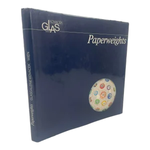 Paperweights Glass Gallery Michael Kovacek Vienna 1987 Hardcover Reference Book