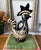 Rustic Mid‑Century Lenca Pottery Rooster Bank – Hand‑Painted Honduran Folk Art – 1940s–1960s For Sale - Image 3 of 7