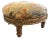 Late 20th Century French Louis XVI Style Tapestry Footstool For Sale