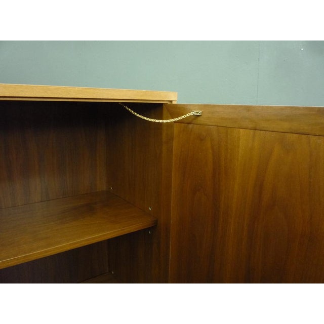 Walnut Highboard Buffet by Paul McCobb for WK Möbel, 1950s For Sale - Image 12 of 16