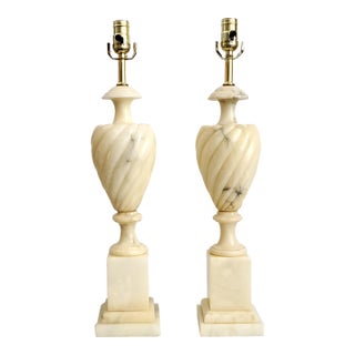 Lamps Italian Alabaster Marble For Sale