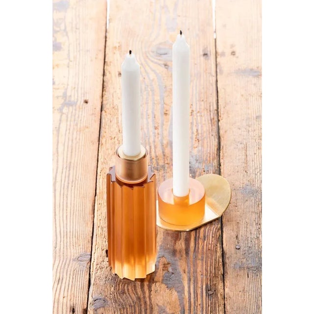 Incisions Lumino Candleholders by Purho, Set of 4 For Sale - Image 6 of 7