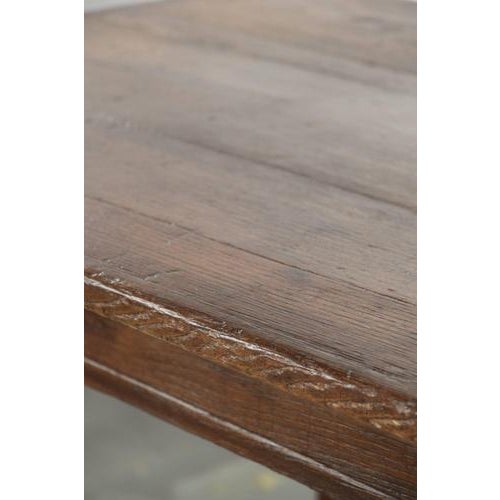 Antique Oak Dining Table For Sale - Image 12 of 14
