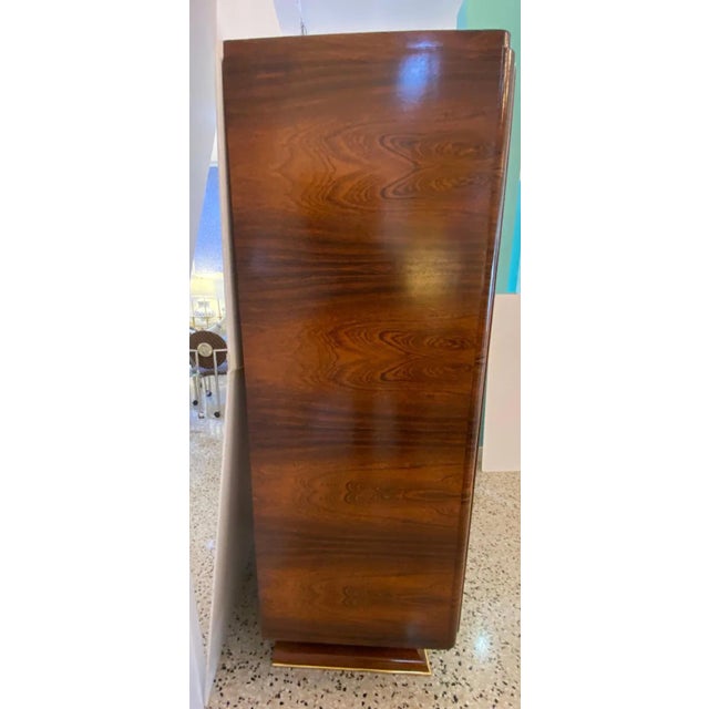 Art Deco French Art Deco 1930s Christian Krass Style Display Cabinet For Sale - Image 3 of 13