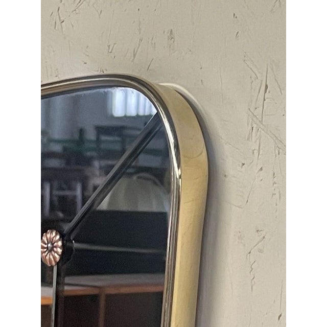 Mid-Century Modern Large Vintage Double-Layer Mirror, 1950s For Sale - Image 3 of 16