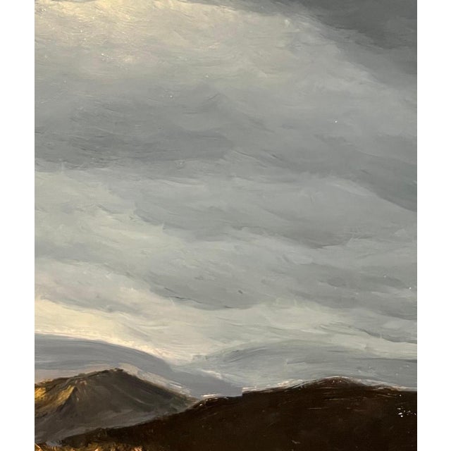 Claude Sauthier, Auvergne, Oil on Wood, 1970s For Sale - Image 4 of 13