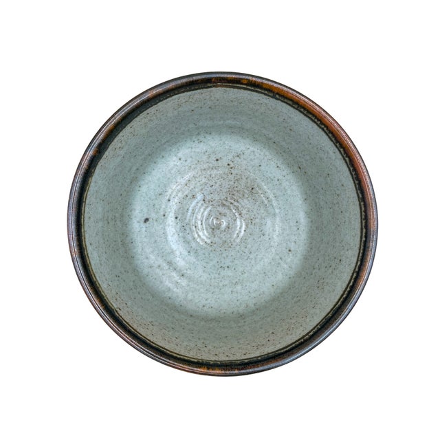 Mid-Century Modern Vintage Danish Bornholm Stoneware Bowl — Marianne Starck for Michael Andersen & Sons For Sale - Image 3 of 6