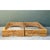 Vintage Stacked Rattan King Bed Base - Pair For Sale - Image 9 of 12