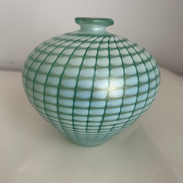 1990s Kosta Boda Small Glass Vase. For Sale - Image 5 of 5
