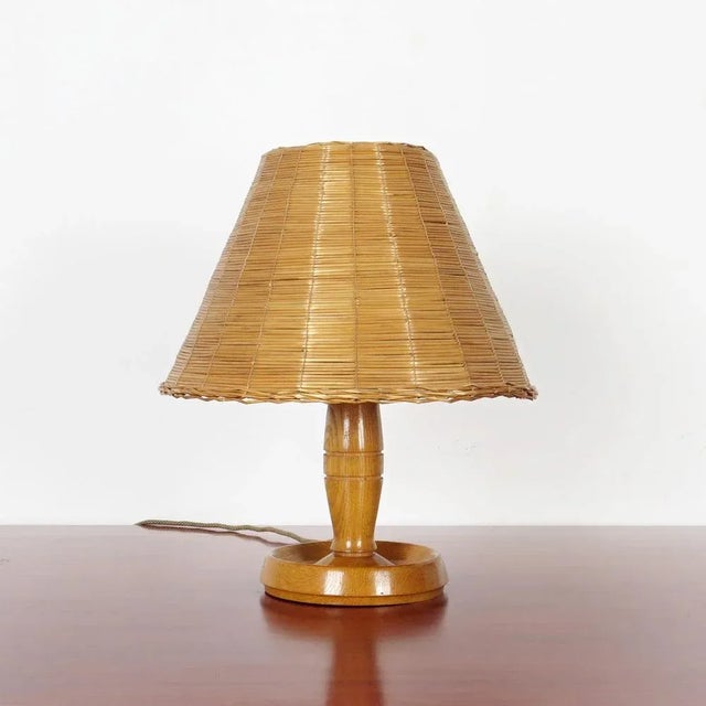Mid-Century Modern Table Lamp from Krásná Jizba For Sale - Image 3 of 3