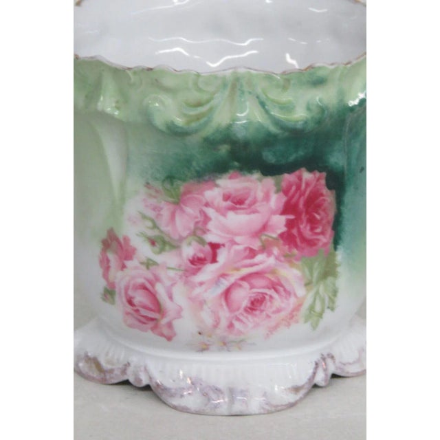 This gorgeous Shaving Mug is made of porcelain. This piece is stamped as being made by RS Prussia, see pictures, and the...