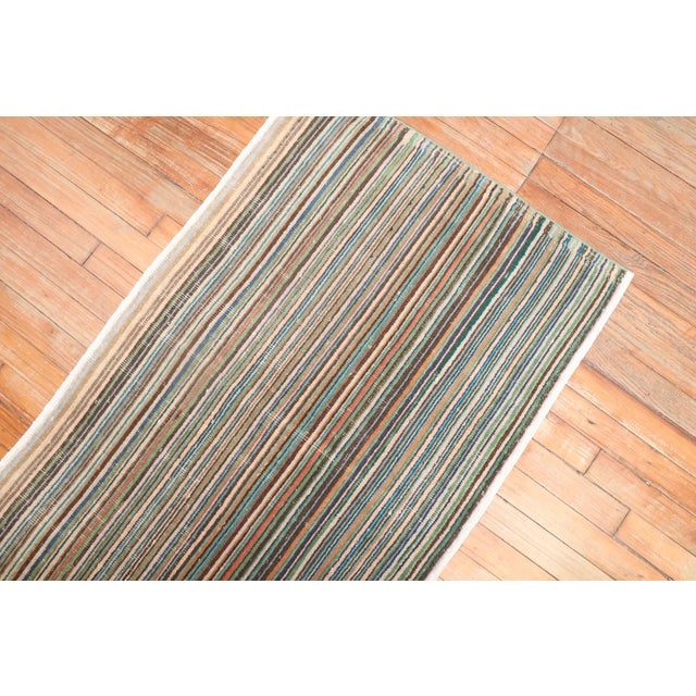 Zabihi Collection Mid 20th CenturyTurkish Deco Rug For Sale - Image 14 of 18