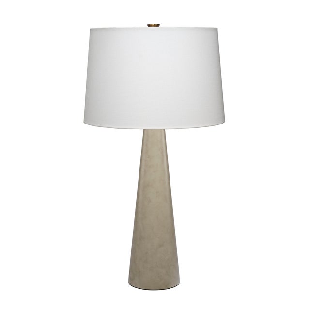 Alps Table Lamp, Warm Grey For Sale