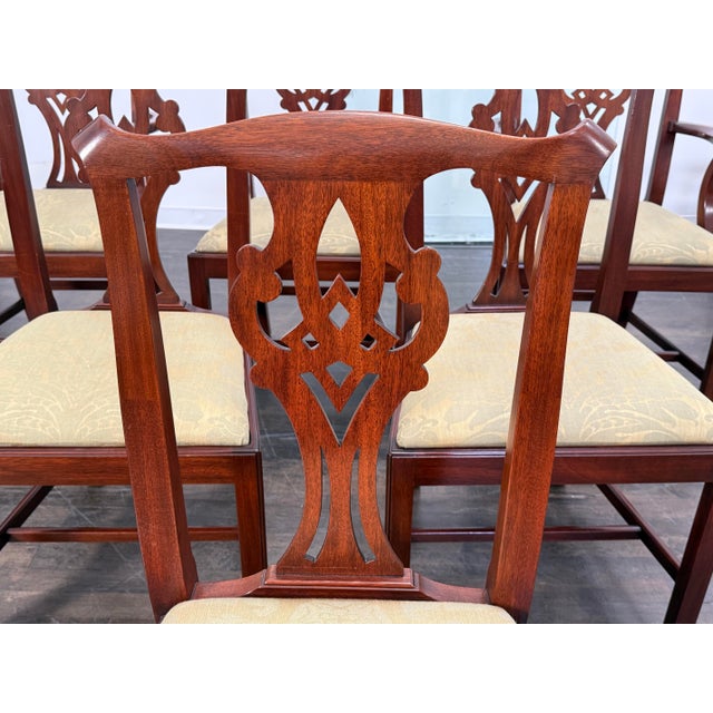 Henkel Harris Chippendale Style Dining Chairs, Set of Six For Sale In San Francisco - Image 6 of 12