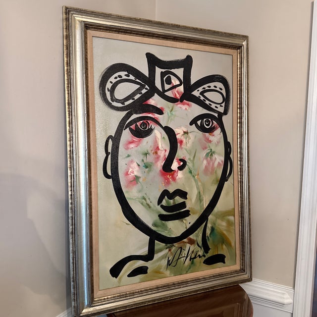 Fantastic original painting by Listed world renowned artist Peter Robert Keil (born 1942 Germany) Peter has self...