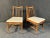 Mid 20th Century Walnut Sculptural Dining Set by Blowing Rock - Set of 6 For Sale - Image 11 of 12