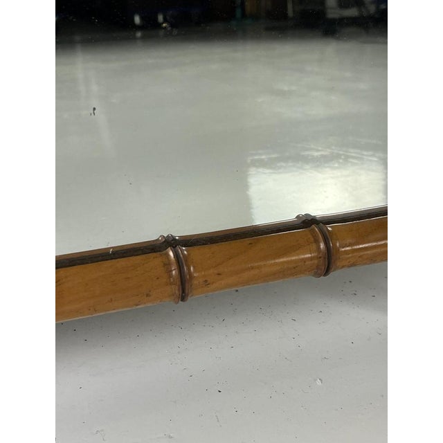 Faux Bamboo Mirror, 1890s For Sale - Image 9 of 12