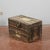 Vintage Wooden and Fabric Trunk For Sale - Image 11 of 17