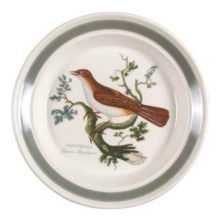 Vintage Portmeirion Birds of Britain Nightingale Bread & Butter Plate – Green Band For Sale