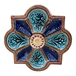 Rare 19th Century Majolica Catchall or Dish Wasmuel