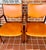 Pair of Stow and Davis Mid -Century Walnut and Brass Chairs For Sale - Image 9 of 9