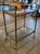 Mid Century French Brass Serving Cart For Sale - Image 4 of 5