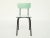 Large Pistachio Green Laminate Table & Suspended Chairs, Set of 9 For Sale - Image 13 of 18
