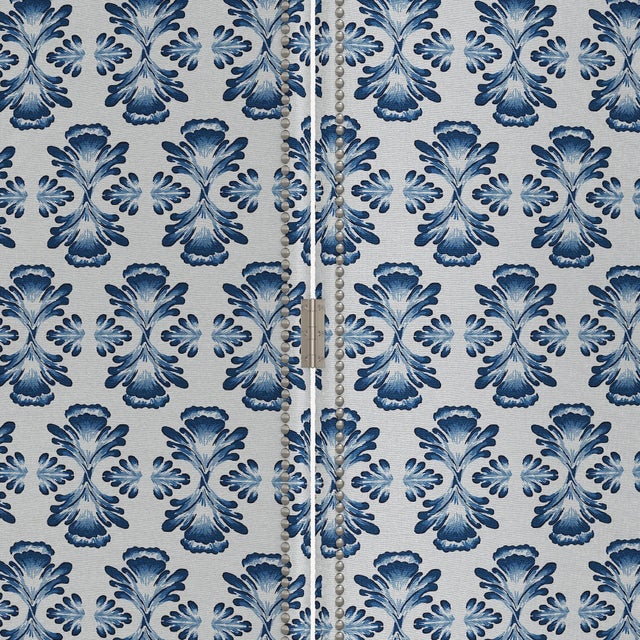 John Robshaw x Cloth & Company Turfa Screen in Bamana Lapis Chairish