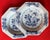 Antique 18th Century Blue & White Delft Chinoiserie Octagonal Soup Plates in the Chinese Export Style Circa 1750 - A Pair For Sale - Image 4 of 15
